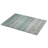 Lake Life Blue Wood Snijplank (Hoek)