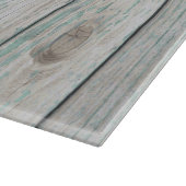 Lake Life Blue Wood Snijplank (Hoek)