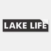 Lake Life Bumpersticker (Voorkant)