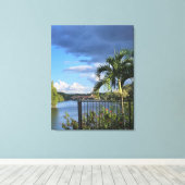 Lake Life Canvasprint op Spankanvas Canvas Afdruk (Insitu (Houten vloer))