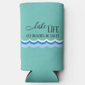 Lake Life Funny Beach Seltzer Blikjeskoeler (Voorkant)