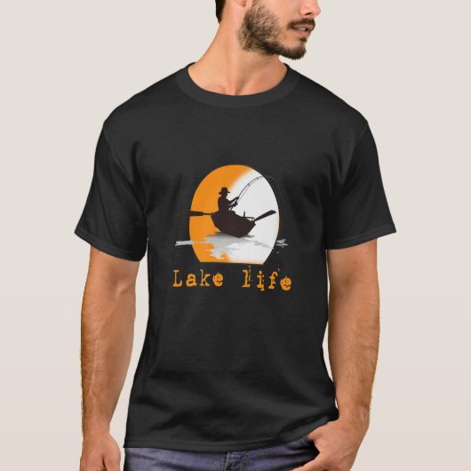 Lake Life Gevist T-shirt (Voorkant)