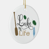 Lake Life Keramisch Ornament (Rechts)