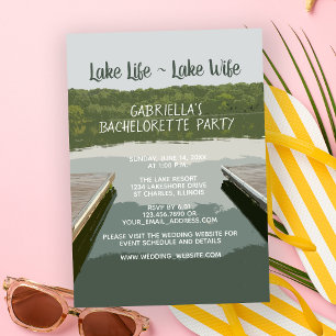 Lake Life - Lake Life Boat Dock Bachelorette Party Kaart