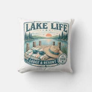 Lake Life Lodge & Resort Ouderwetse Meerzijde Over Kussen