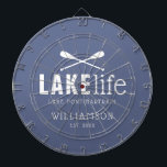 Lake Life Paddles, gepersonaliseerd Dartbord<br><div class="desc">Bericht me als je hulp nodig hebt of speciale verzoeken hebt.</div>