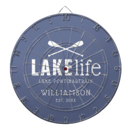 Lake Life Paddles, gepersonaliseerd Dartbord
