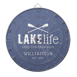 Lake Life Paddles, gepersonaliseerd Dartbord