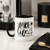 Lake Life Rustic Lake House Camper Cabin Mok