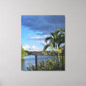 Lake Life Stretched Canvas Print (Voorkant)