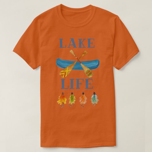 Lake Life T-shirt (Design voorkant)