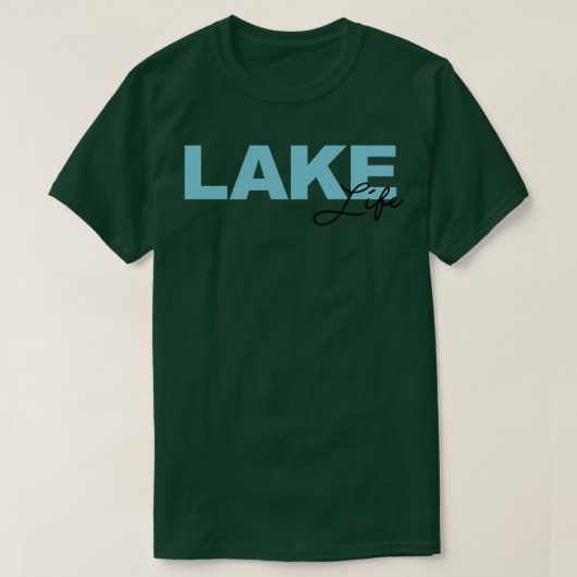 Lake Life T-shirt (Design voorkant)