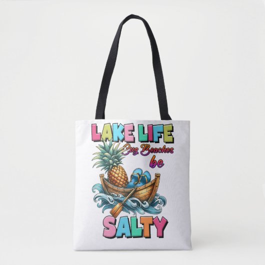 Lake Life Tote Bag (Voorkant)