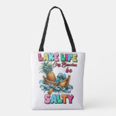 Lake Life Tote Bag (Achterkant)