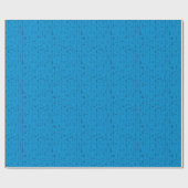 Lake Life Wrapping Paper - Blauw op Blauw Cadeaupapier (Vlak)