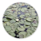 Lake Lily Pad Explosion Keramische Knop (Voorkant)