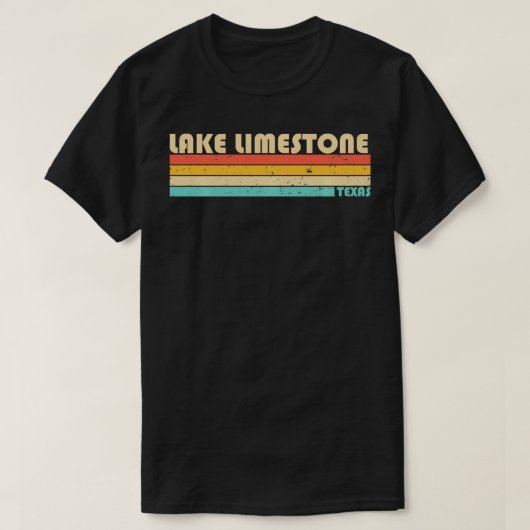 LAKE LIMESTONE TEXAS Funny Vist Camping Summer T-shirt (Design voorkant)