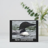 Lake Loon close-up foto Briefkaart (Staand voorkant)