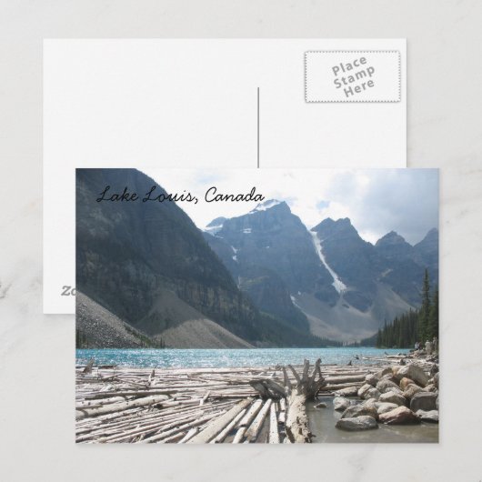 Lake Louis, Canada Briefkaart (Voorkant / Achterkant)