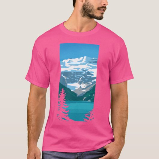 Lake Louise Active T-shirt (Voorkant)
