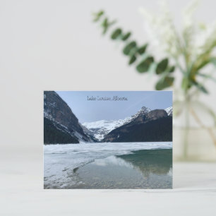 Lake Louise, Alberta beroemde toeristische attract Briefkaart