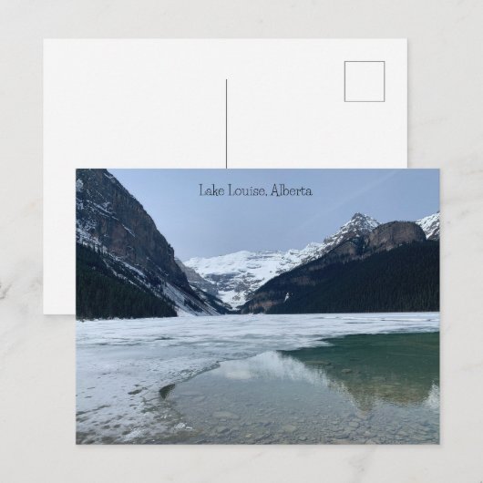 Lake Louise, Alberta Beroemde toeristische plek Briefkaart (Voorkant / Achterkant)