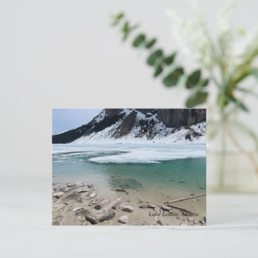 Lake Louise, Alberta Canadese Rockies Briefkaart (Staand voorkant)