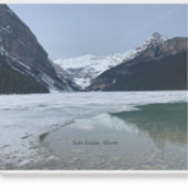 Lake Louise, Alberta Canadese Rockies Sticker (Voorkant)