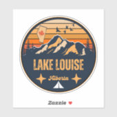 Lake Louise, Alberta Sticker (Vel)