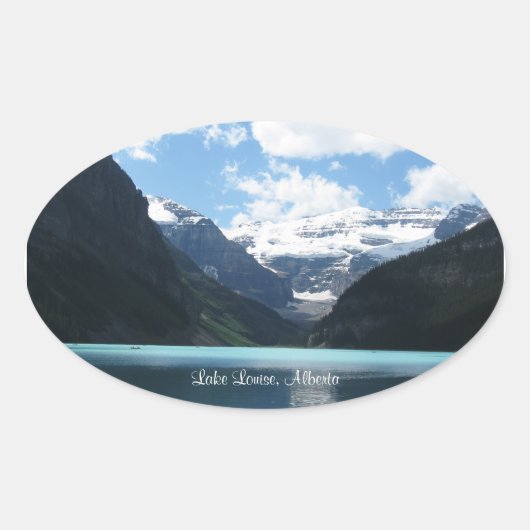 Lake Louise, Alberta Stickers (Voorkant)