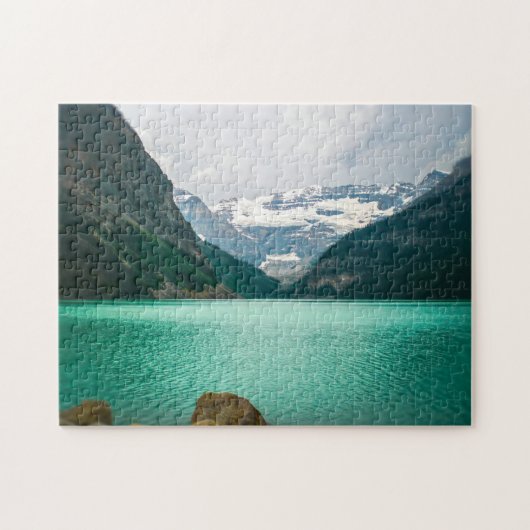 Lake Louise Banff Alberta. Legpuzzel (Horizontaal)