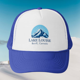 Lake Louise Banff Canada skioord Hoed Trucker Pet