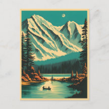 Lake Louise Banff Nationaal Park Retro Reizen