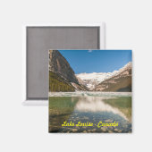 Lake Louise, Banff National PArk, Alberta, Canada Magneet (Voorkant / Achterkant)
