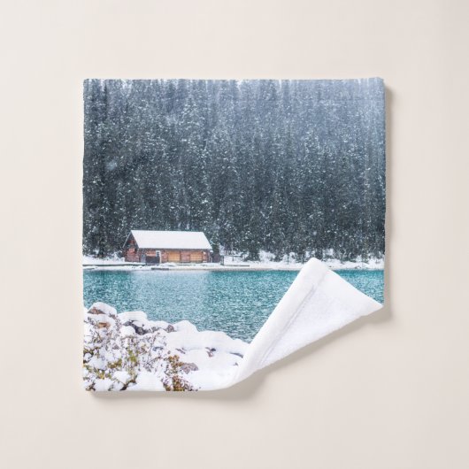 Lake Louise Banff National Park Alberta Canada Washandje (Wasdoekje)