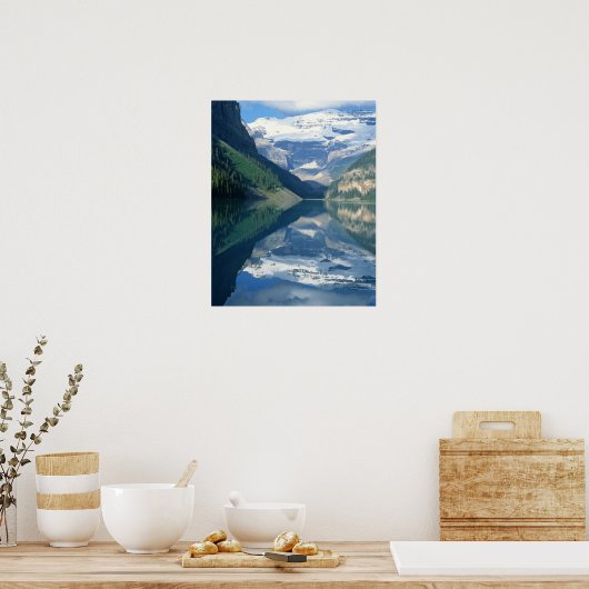 Lake Louise, Banff National Park, Alberta, Poster (Keuken)
