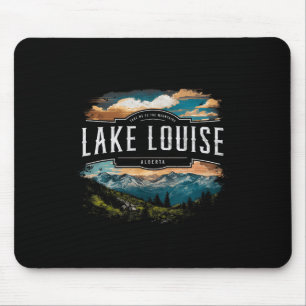 Lake Louise-bergen Alberta Wandelen Buiten Activit Muismat