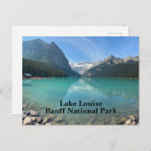Lake Louise bij Banff Canada Feestdagenkaart (Voorkant / Achterkant)