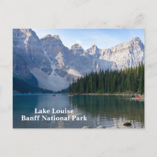 Lake Louise bij Banff Canada Feestdagenkaart