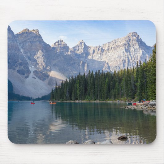 Lake Louise bij Banff Canada Muismat (Voorkant)