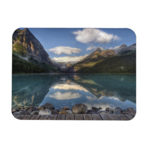 Lake Louise bij zonsopgang, Nationaal Park Banff, Magneet