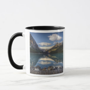 Lake Louise bij zonsopgang, Nationaal park Banff, Mok
