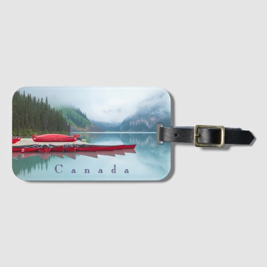 Lake Louise Canada Bagagelabel (Voorkant (horizontaal))