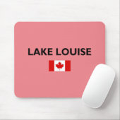 Lake Louise Canada Canadian Flag Light-Color Muismat (Met muis)