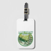Lake Louise Canada logo Bagagelabel (Voorkant (verticaal))