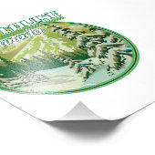 Lake Louise Canada logo Foto Afdruk (Hoek)