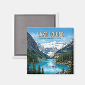 Lake Louise Canada Magneet (Voorkant / Achterkant)