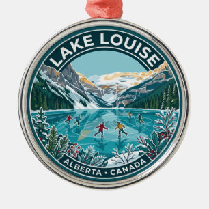 Lake Louise Canada Metalen Ornament