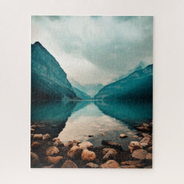 Lake Louise, Canada. Panoramisch Landschap Puzzle Legpuzzel