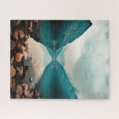 Lake Louise, Canada. Panoramische Landschapspuzzel Legpuzzel (Horizontaal)